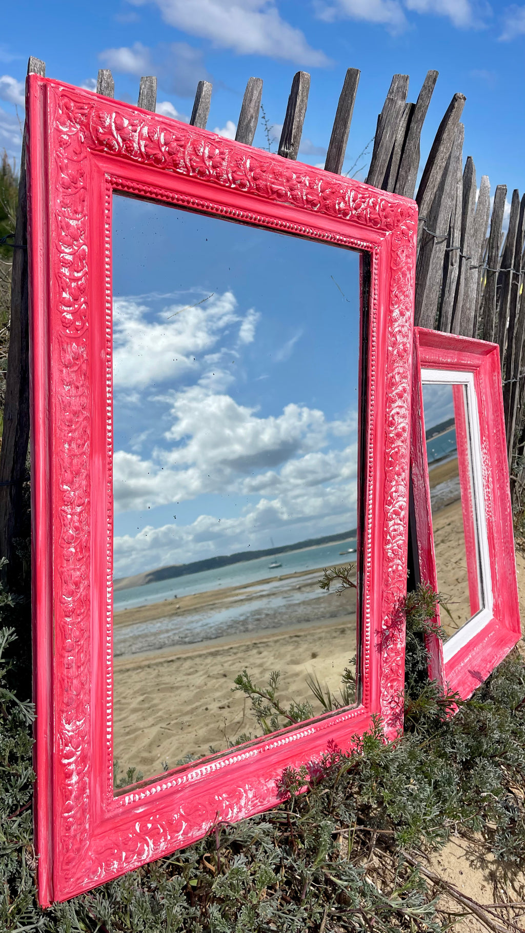 Miroir rivage incandescent