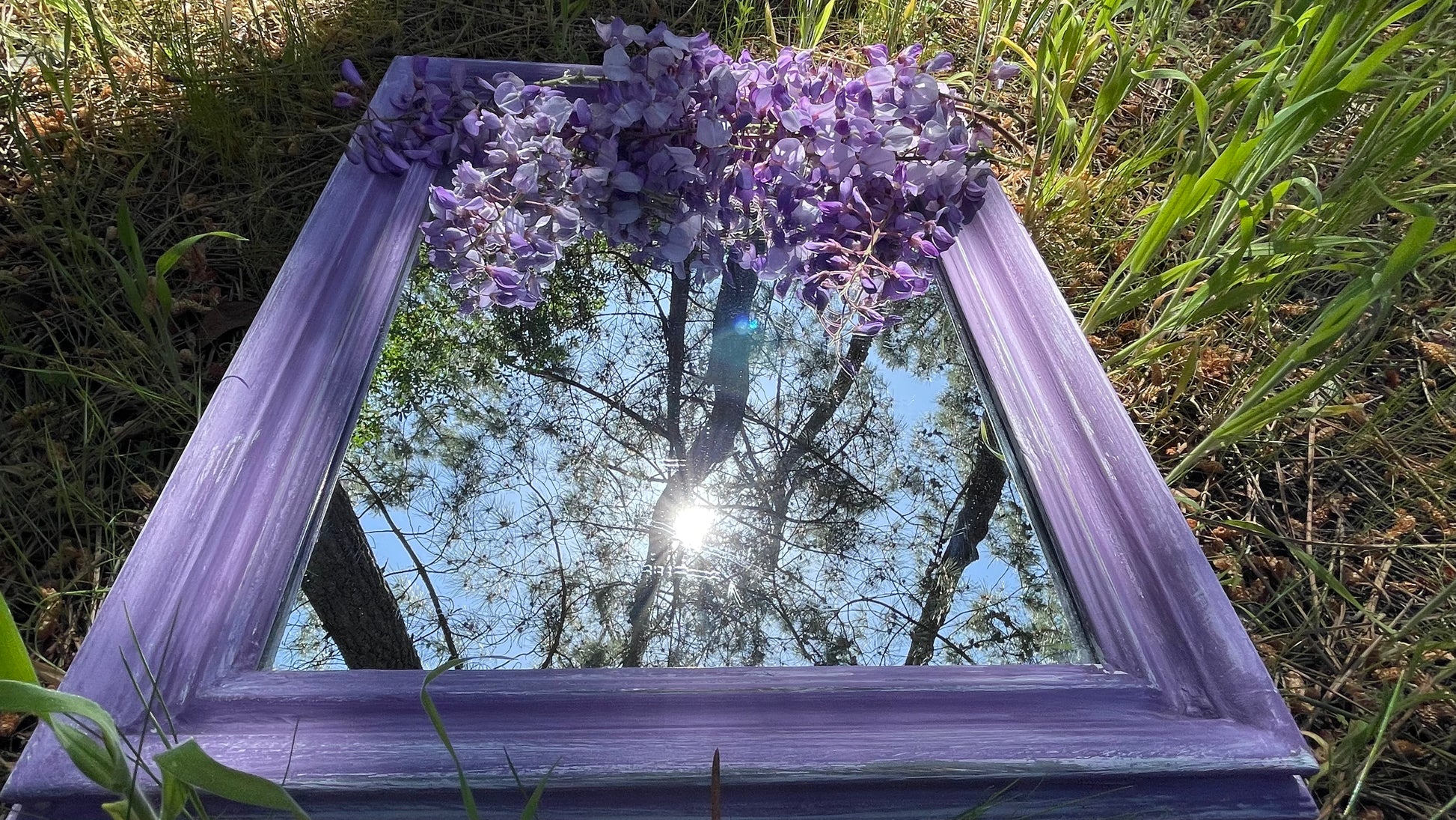 Miroir brume de glycine