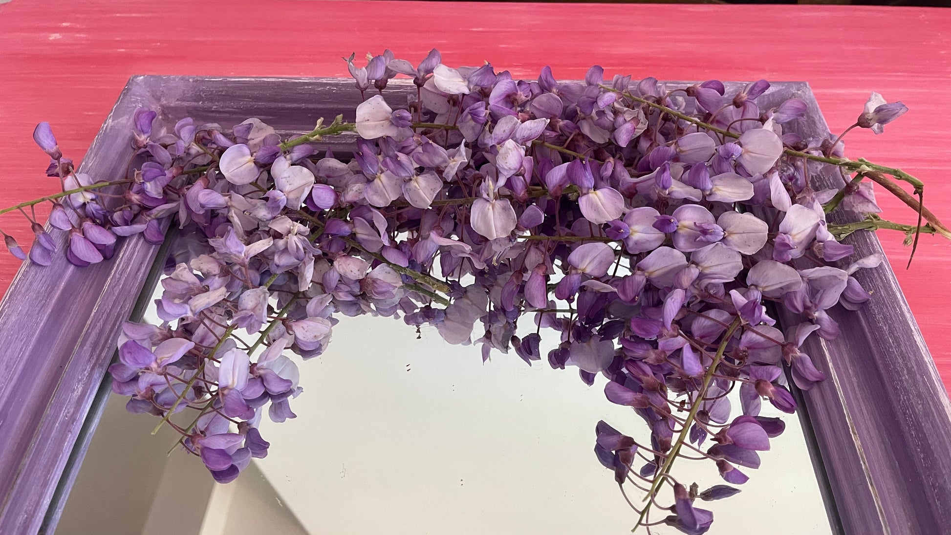 Miroir brume de glycine